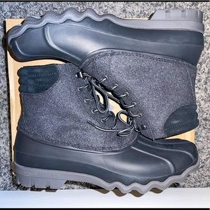 Men’s Sperry Avenue Duck Boots Grey SIZE 11